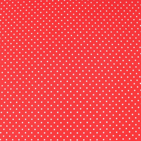 100% Cotton Poplin - Polka - 20 Colours