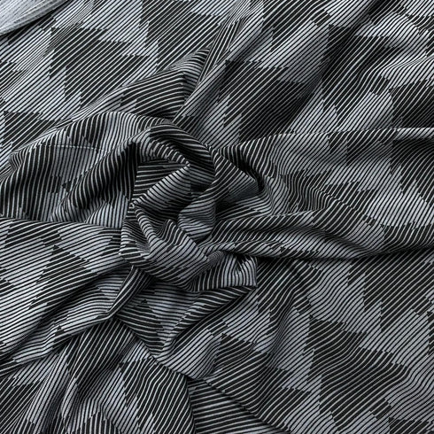 3 Metre Luxurious Soft Viscose Jersey - 60"-  (Trees)