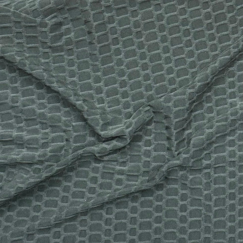 3 Metre Luxurious Winter Dobby Jersey - 60"-  (Black)