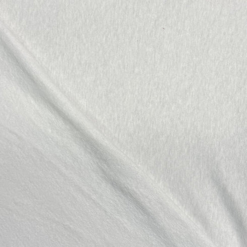 3 Metres, Heavy-Weight Cotton Brushed Sweatshirt Jersey 55” Wide - (Light Grey)