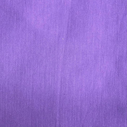 3 Metres, Heavy-Weight Cotton Brushed Sweatshirt Jersey 55” Wide - (Purple)