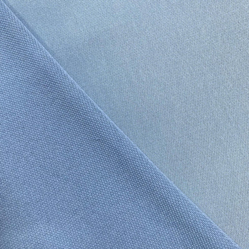 3 Metres, Heavy-Weight Cotton Sweatshirt Jersey 55” Wide (Pastel Blue)