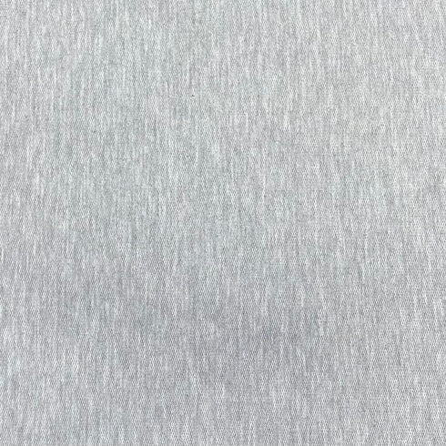 3 Metres, Heavy-Weight Cotton Sweatshirt Jersey 55” Wide (Silver)