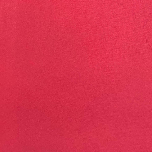 3 Metres Luxurious Plain Winter Viscose- 55'' - (Red)