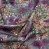 3 Metres Luxury Diamante Printed Winter Viscose- 55'' - (Aubergine)