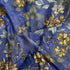 3 Metres Luxury Diamante Printed Winter Viscose- 55'' - (Jeans)