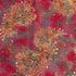 3 Metres Luxury Diamante Printed Winter Viscose- 55'' - (Starwberry)