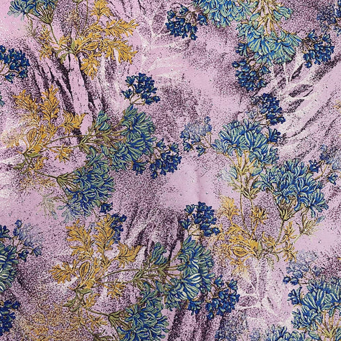 3 Metres Luxury Diamante Printed Winter Viscose- 55'' - (Taupe)