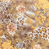 3 Metres Luxury Printed Chiffon- 55" Wide- (Brown)