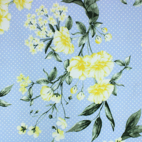 3 Metres Luxury Soft Ponte Scuba - 55" Wide (Garden)