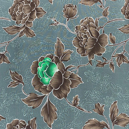 3 Metres, Printed Summer Dressmaking Viscose Fabric - 55" Wide (Apple)