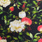 3 Metres Silky-Smooth Printed Satin- 45" Wide (Black Pot)