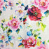 3 Metres Silky-Smooth Printed Satin- 45" Wide (White)