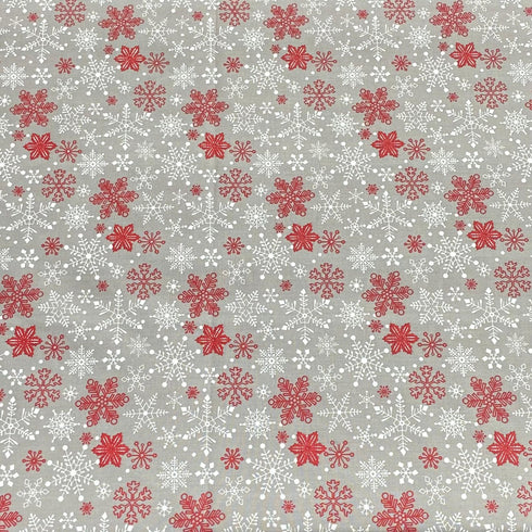 3 Pieces Bundle Super Soft Christmas Print Poplin Cotton - 45" Wide (Stars Bundle)