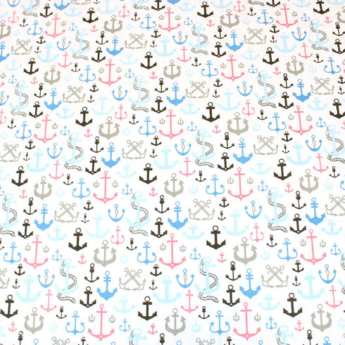 3 Metre Premium Eco-Cotton 45" Wide - White Anchor