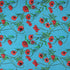 Per Metre Digital Print 100% Cotton- 44" Wide- Blue Flowers