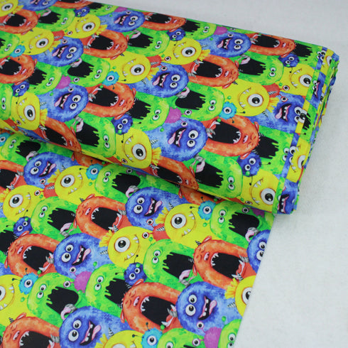 Per Metre Digital Print 100% Cotton- 44" Wide- Cookie Monster