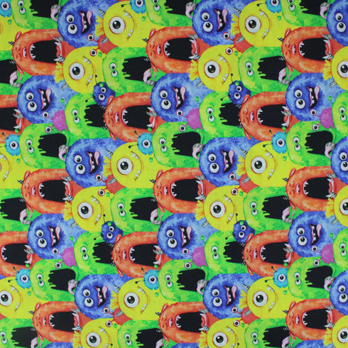 Per Metre Digital Print 100% Cotton- 44" Wide- Cookie Monster