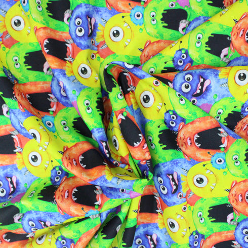 Per Metre Digital Print 100% Cotton- 44" Wide- Cookie Monster
