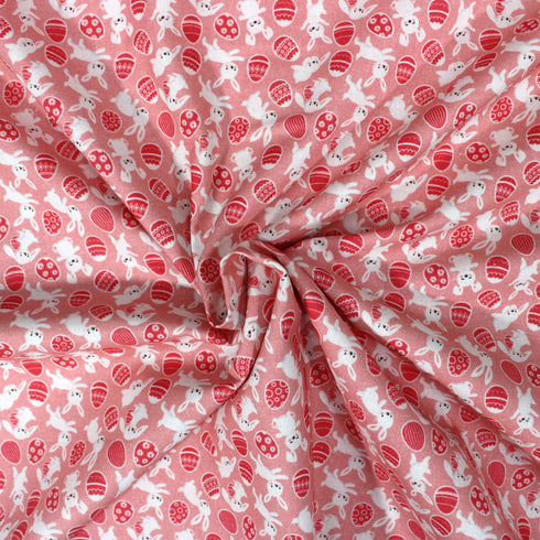 Per Metre Digital Print 100% Cotton- 44" Wide- Bunnies