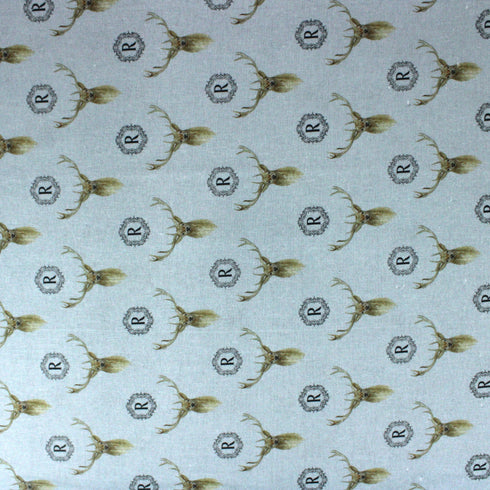 Per Metre Digital Print 100% Cotton- 44" Wide- Grey