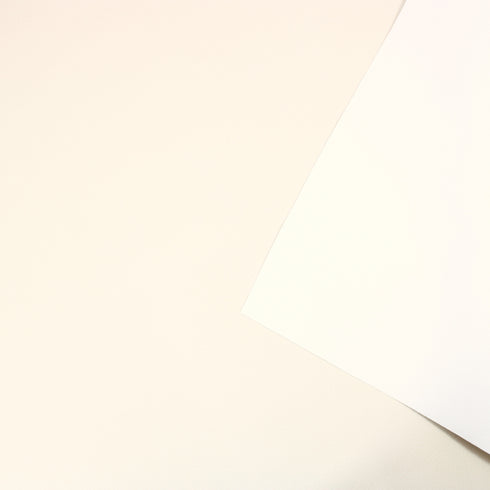 3 Metre, Premium Quality Suede PVC, 'Cream' - 55" Wide