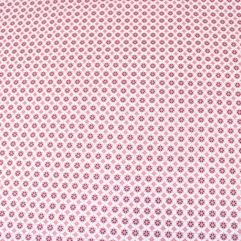 3 Metres Floral Cotton Poplin - 63" Wide - PINK