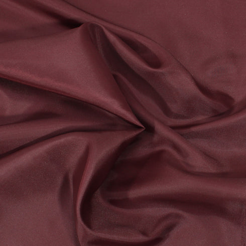 3 Metres Acetate Taffeta Soft Lining - 55" Wide - Maroon