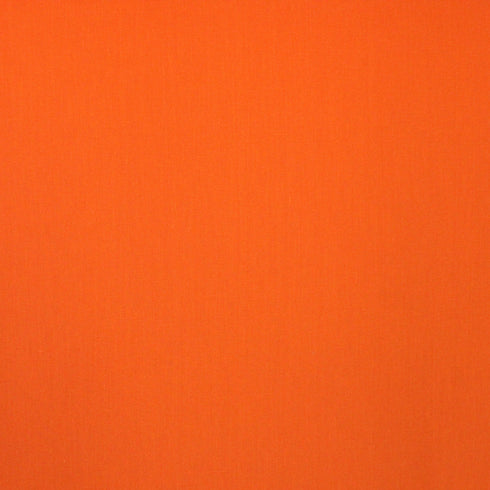 Luxury Plain 100% Cotton - 58" Wide- Orange