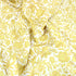3 Metres Gold Foil Cotton Lawn, 'Liberty Inspired Yellow Floral' - 58" Wide