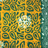 2.9 Metres Premium Quality 100% Cotton Batik - 45" Wide - Yellow & Green