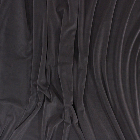 3 Metres Luxury Durable Lycra Effect Plain Jersey 55" Wide - Brown