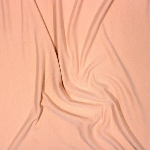 3 Metres Luxurious Soft Terry Jersey - 55" Wide - Peach
