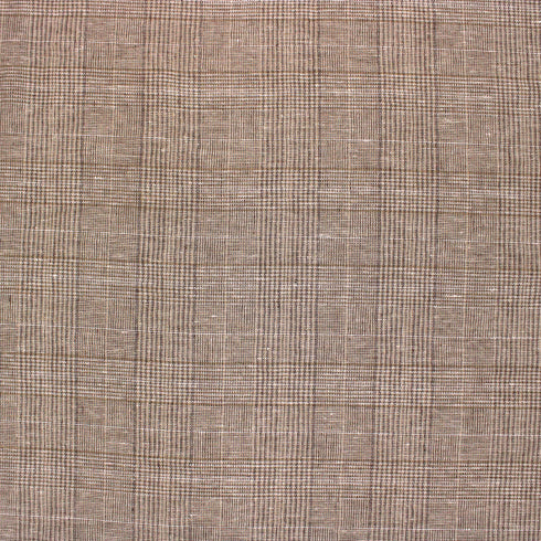 3 Metres Linen Effect Fabric - 55" Wide- Brown