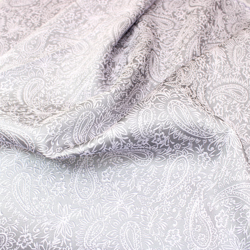3 Metres Premium Paisley Brocade - 55" Wide - Lilac