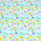 Sold Per Metre, Premium Quality Printed Digital Cotton, 'Popsicle' - 45" Wide