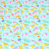 Sold Per Metre, Premium Quality Printed Digital Cotton, 'Popsicle' - 45" Wide
