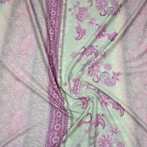 3 Metres Viscose blend Jersey, 'Colours' - 55" Wide