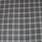 Per Metre, Polycotton Viscose Tartan, 'Grey' - 55" Wide