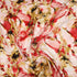 3 Metres, Luxury Printed Viscose, - 55" Wide - Red Tie-Dye