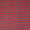 Per Metre, Polycotton Viscose Tartan, 'Red' - 55" Wide