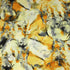 3 Metres, Luxury Printed Viscose, - 55" Wide - Yellow Tie-Dye