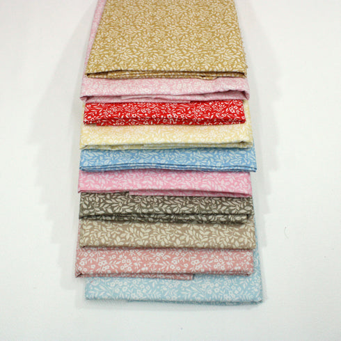 100% Quilting Cotton Fabric Bundle- 10 Metres