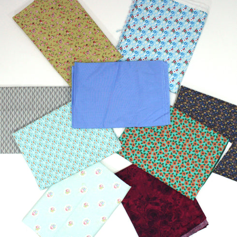 100% Quilting Cotton Fabric Bundle- 5 Metres