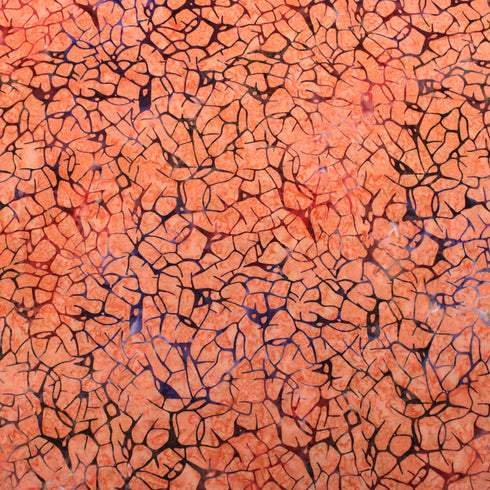 Premium Quality 100% Cotton Bali Batik - 45" Wide - Fire