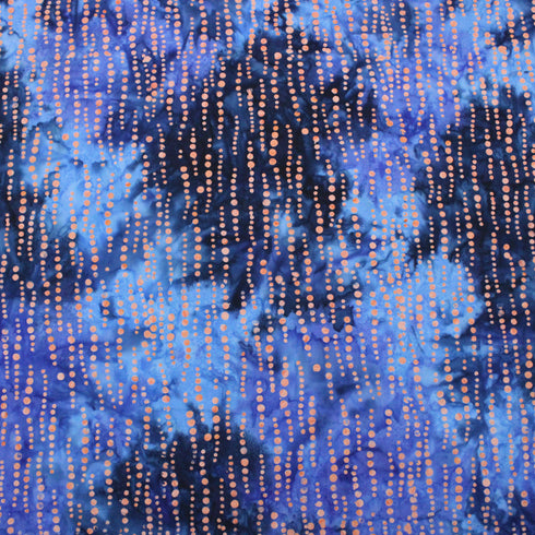 Premium Quality 100% Cotton Bali Batik - 45" Wide - Lightning