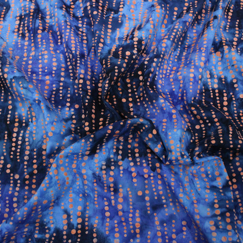 Premium Quality 100% Cotton Bali Batik - 45" Wide - Lightning