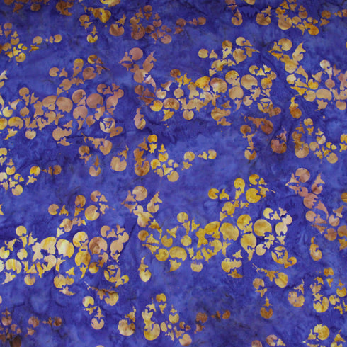 Premium Quality 100% Cotton Bali Batik - 45" Wide - Purple