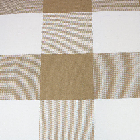 3 Metres Luxury Poly Wool Fabric - 55" Wide - Brown & White