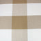 3 Metres Luxury Poly Wool Fabric - 55" Wide - Brown & White